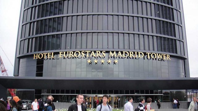 Отель Eurostars Madrid Tower