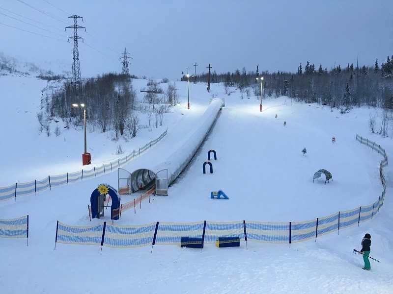 Горнолыжный курорт Большой Вудъявр в Кировске